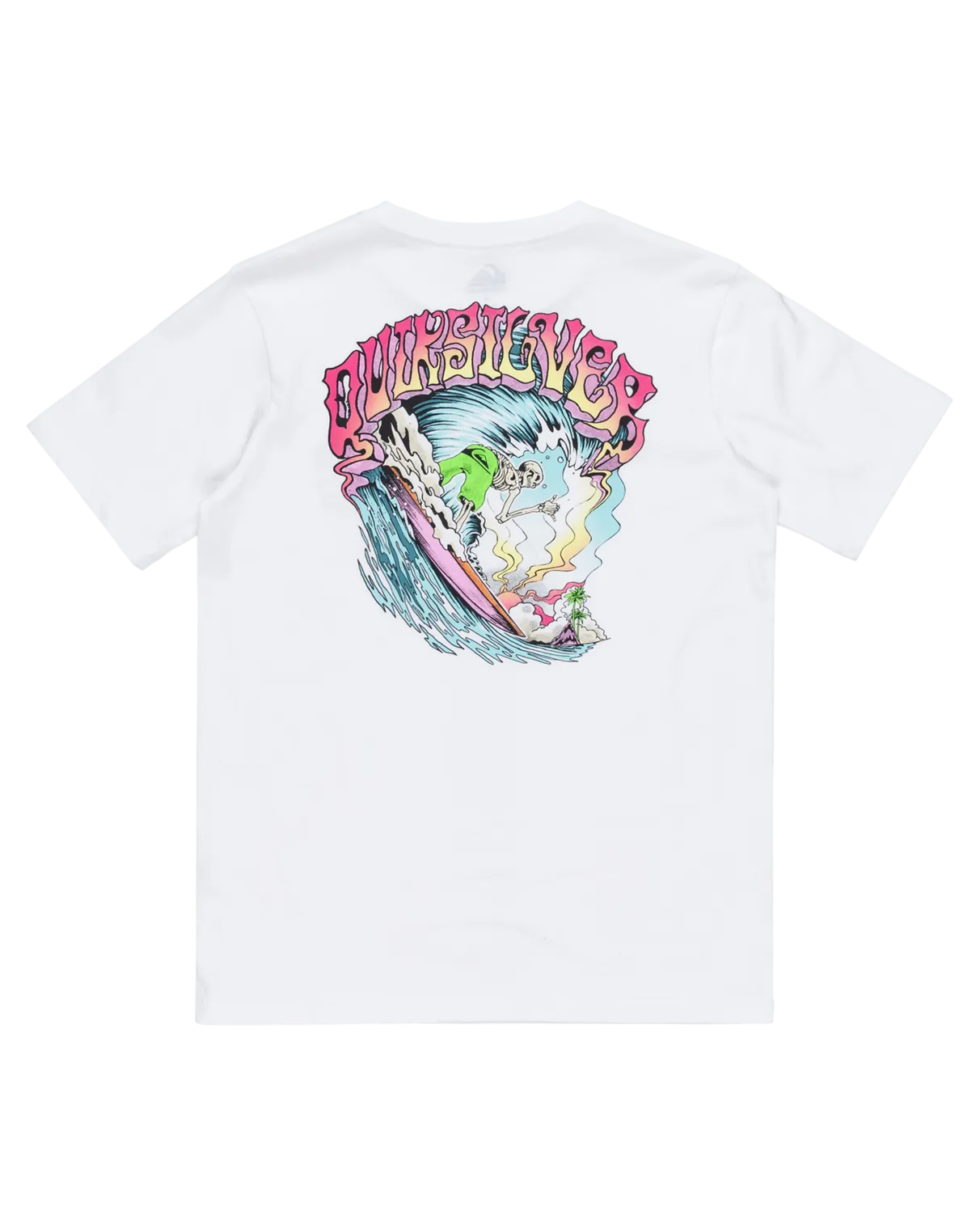 Boys Times Up T-Shirt in White