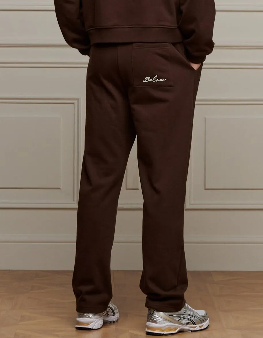 Brown Oversized Zip Through Hoodie