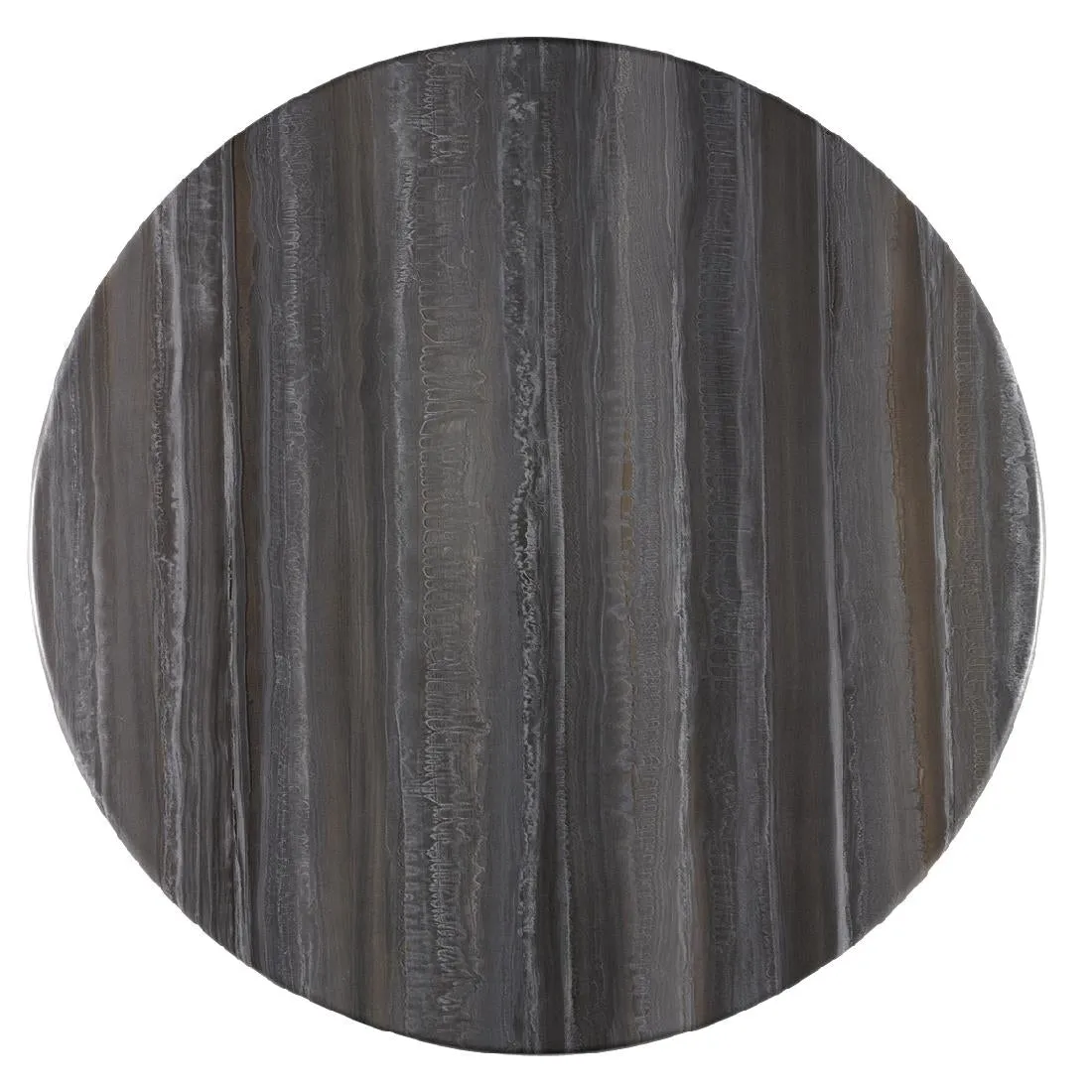 CG819 Werzalit Pre-drilled Round Table Top  Tempera Silver 800mm