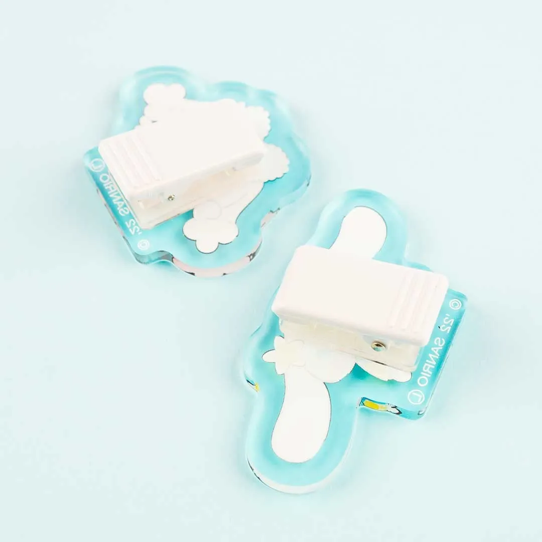 Cinnamoroll & Poron Summer Vacation Memo Clip Set - 2 pcs