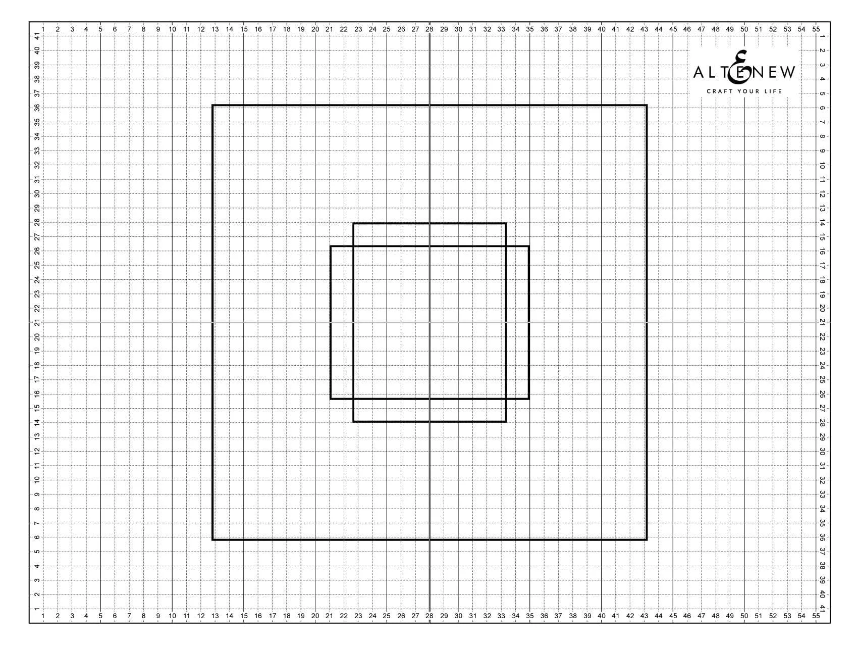 Crafter's Essential Cutting and Alignment Mat