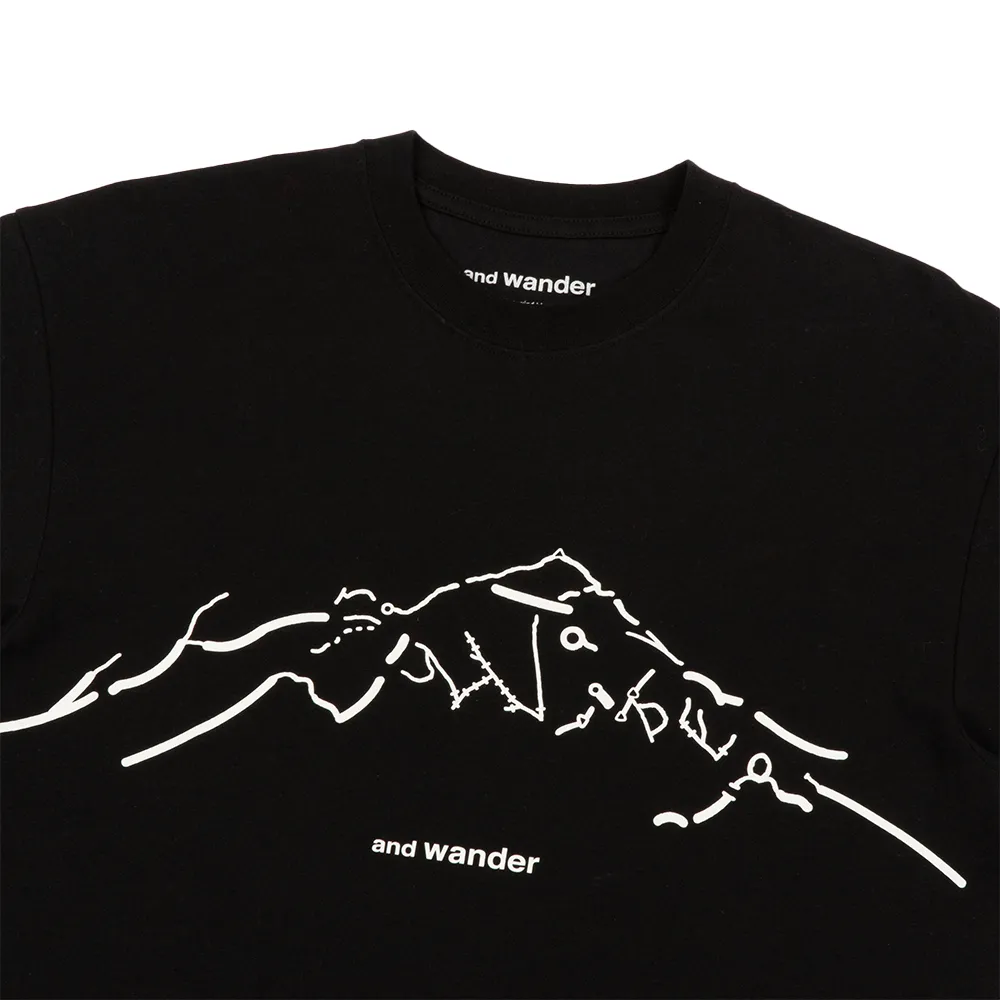 Daijiro OHARA Map Key Print SS Tee