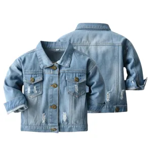 Denim Days Ripped Jean Jacket