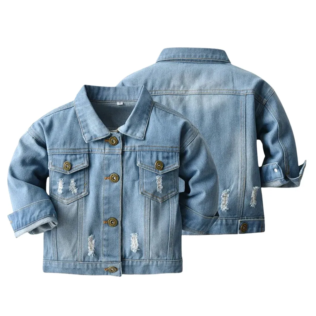 Denim Days Ripped Jean Jacket