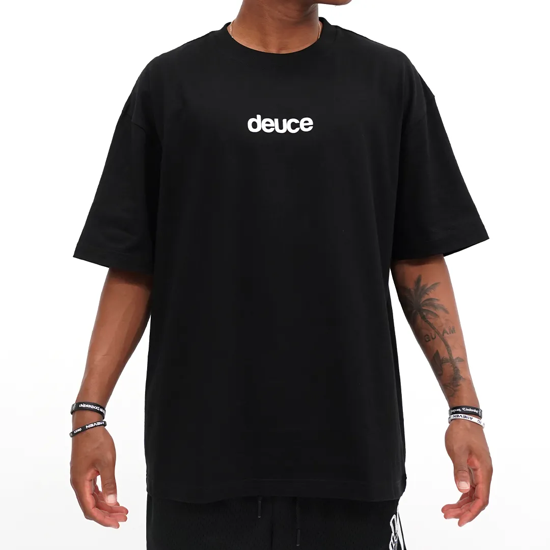 Deuce Statement Tee | Black