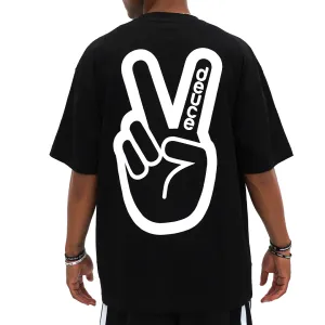 Deuce Statement Tee | Black