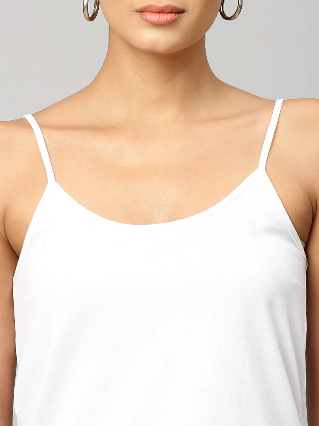 Embroidered Viscose Crepe Top