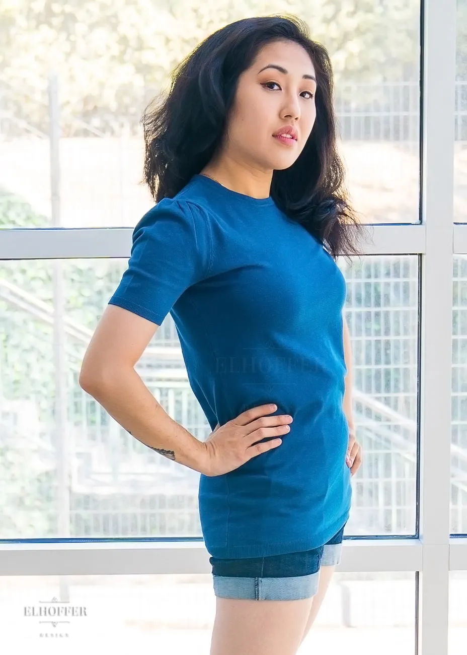 Essential Vanessa Top - Peacock