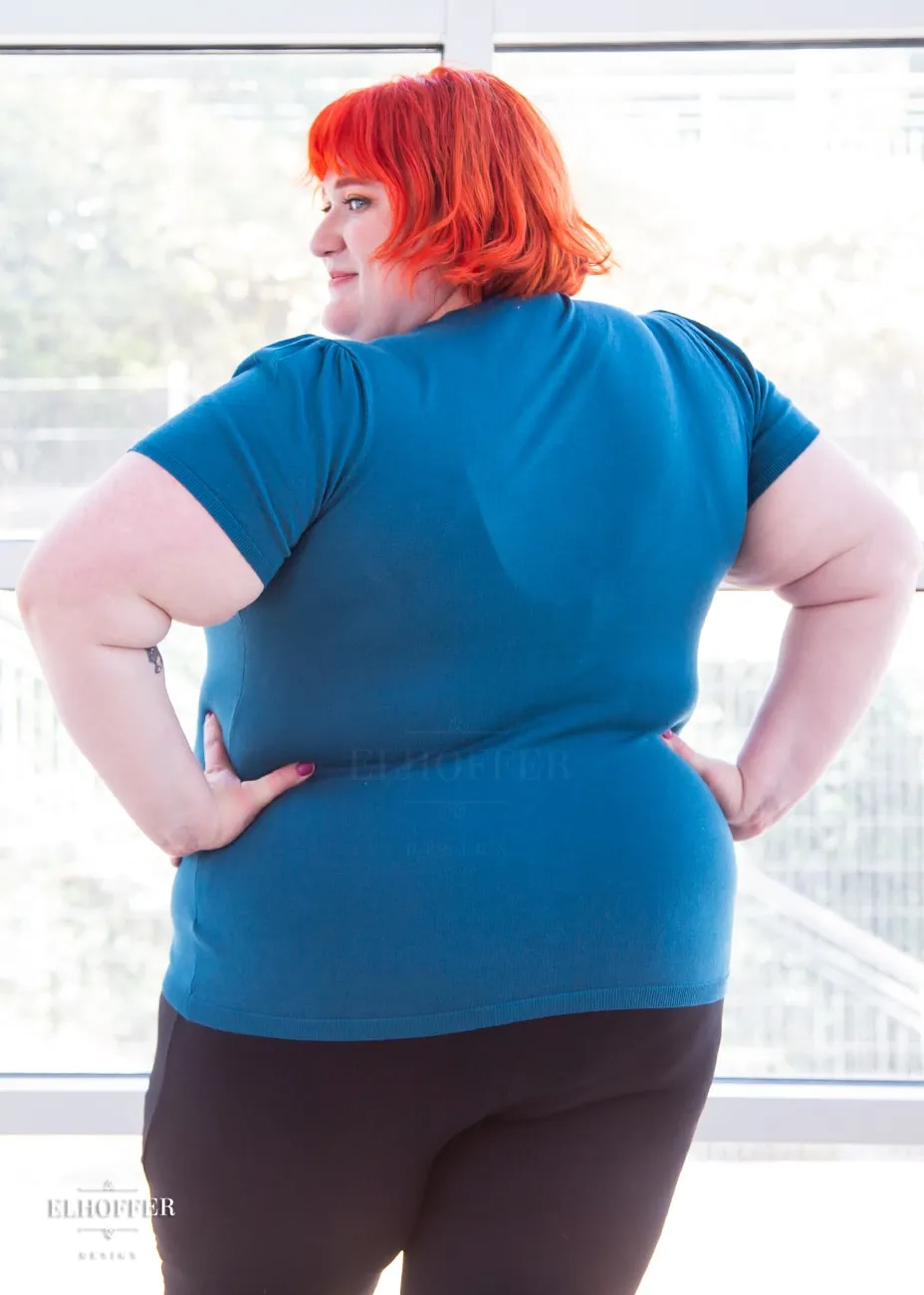 Essential Vanessa Top - Peacock