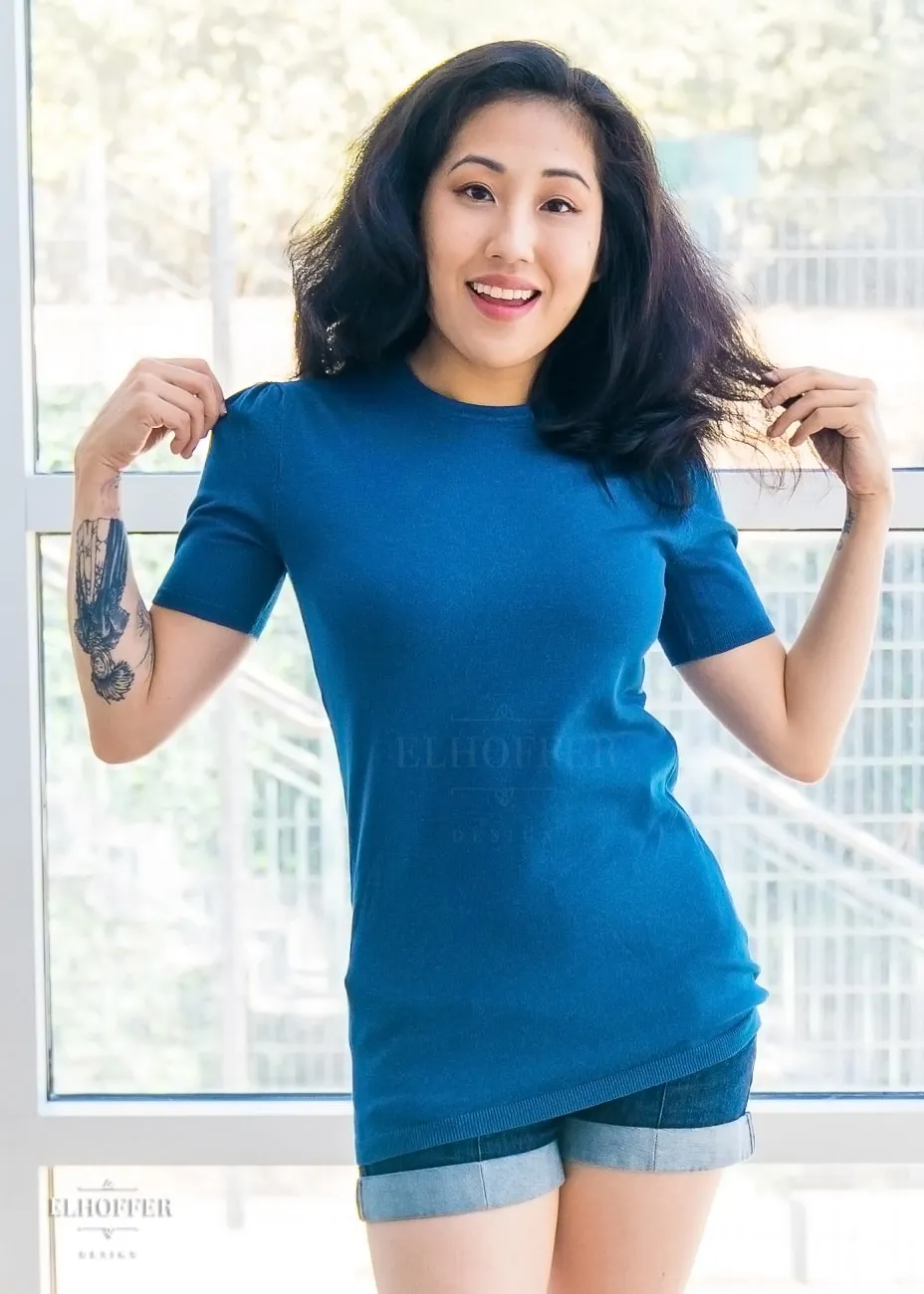 Essential Vanessa Top - Peacock