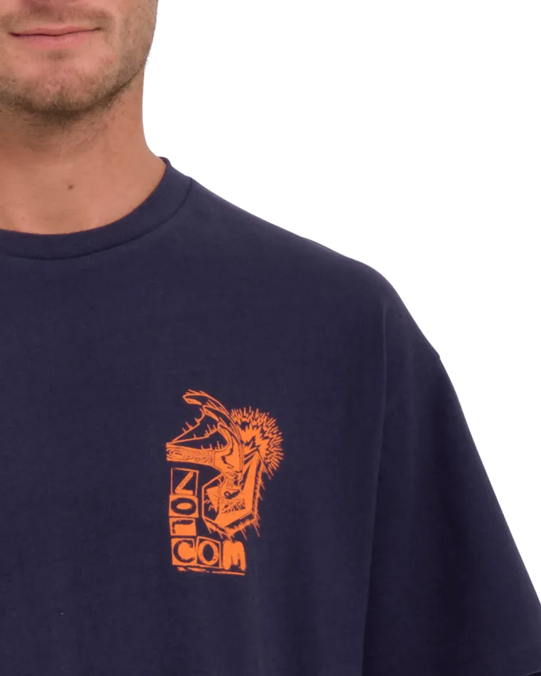 Hammered T-Shirt in Eclipse