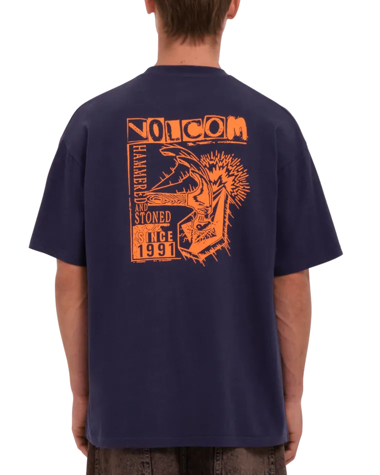 Hammered T-Shirt in Eclipse