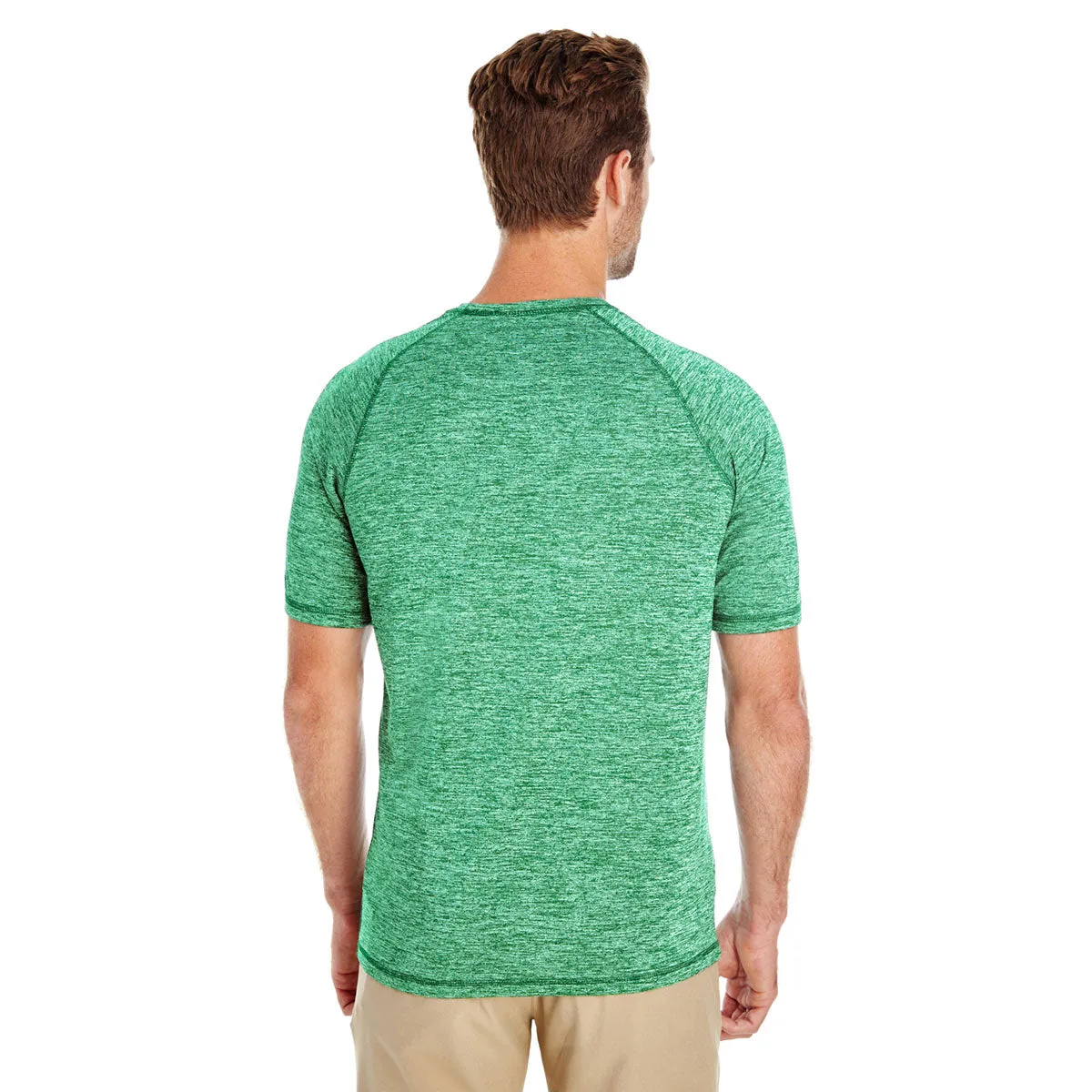 Holloway Men's Kelly Heather Electrify 2.0 Short-Sleeve