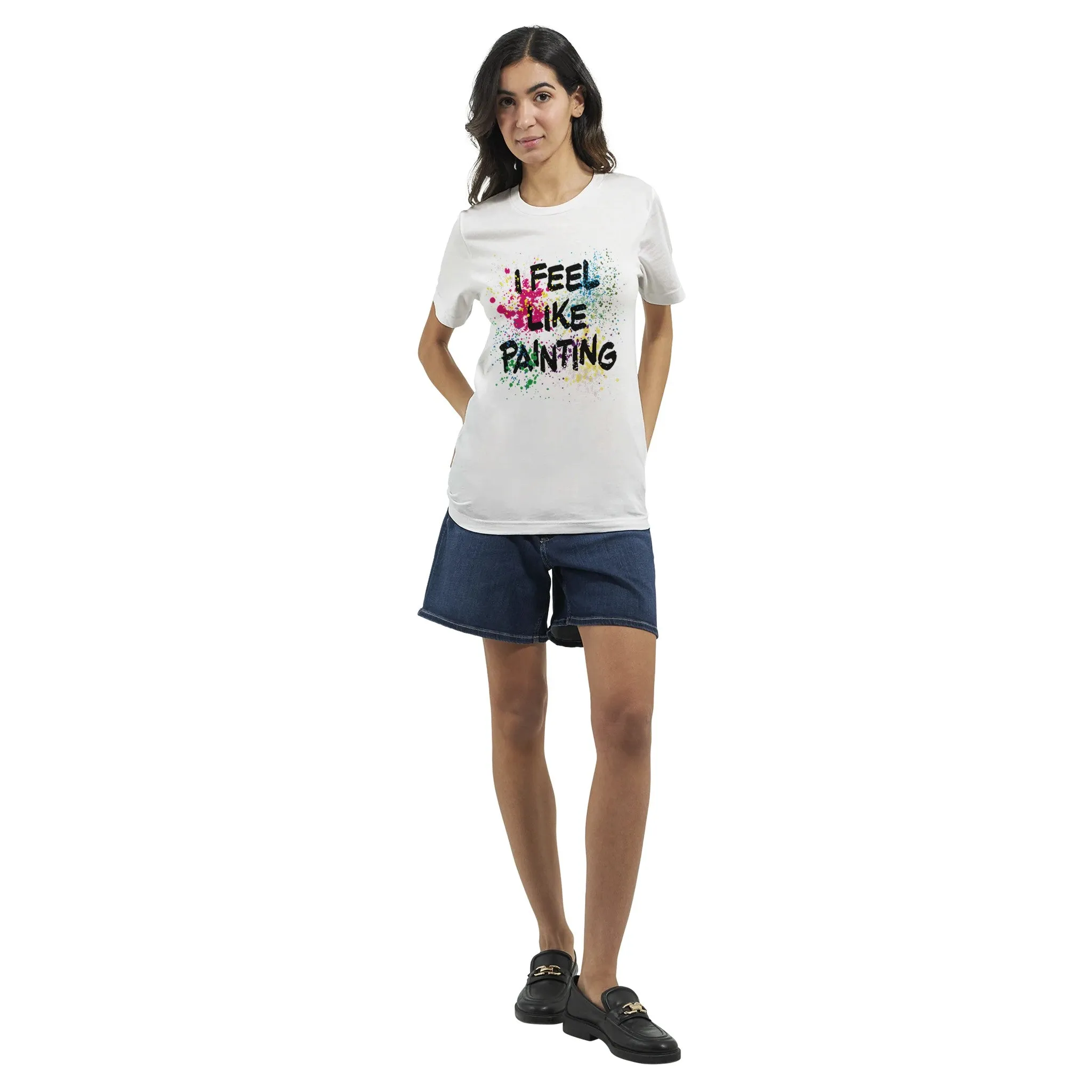 I Feel Like Painting  -  Premium Unisex Crewneck T-shirt