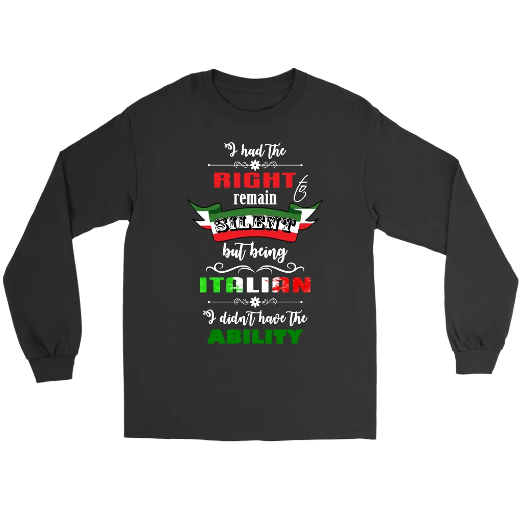 I Had the Right to Remain Silent I Women's Shirt