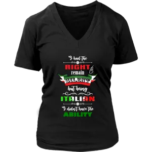 I Had the Right to Remain Silent I Women's Shirt