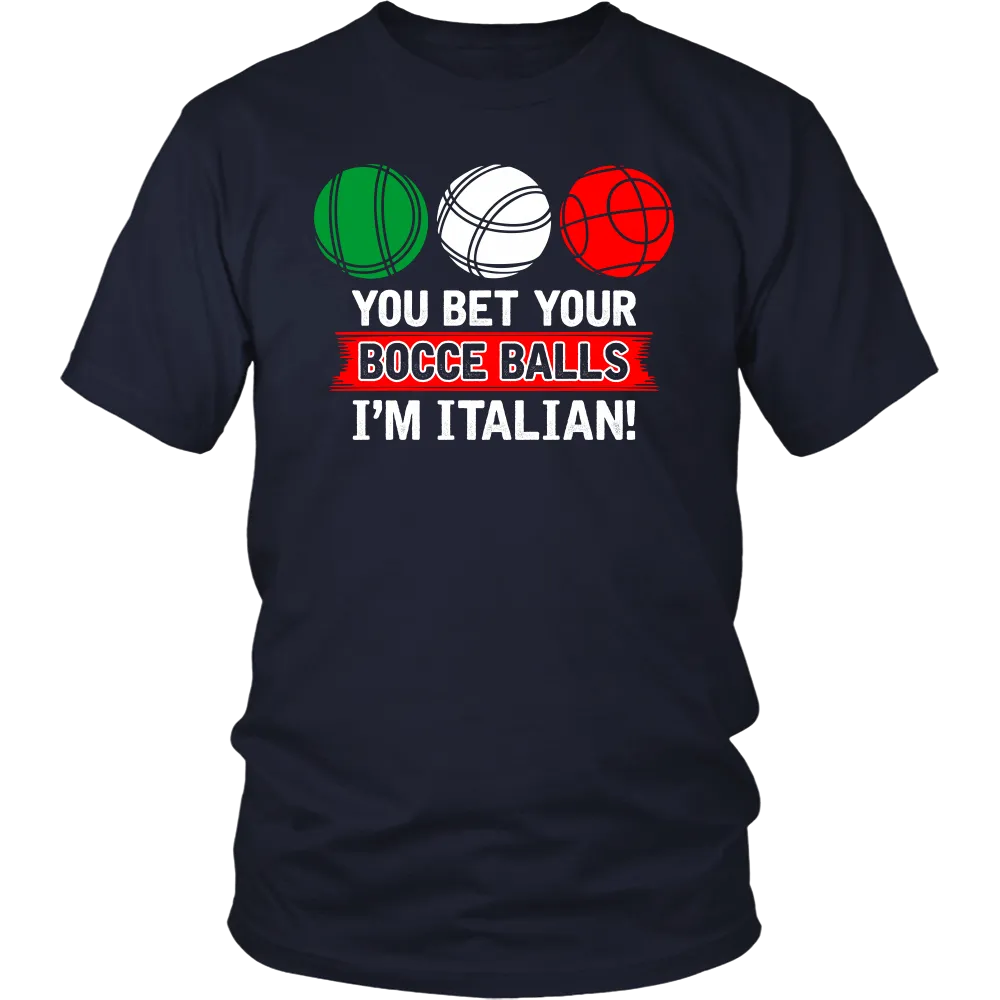 Italian Bocce Balls Shirt