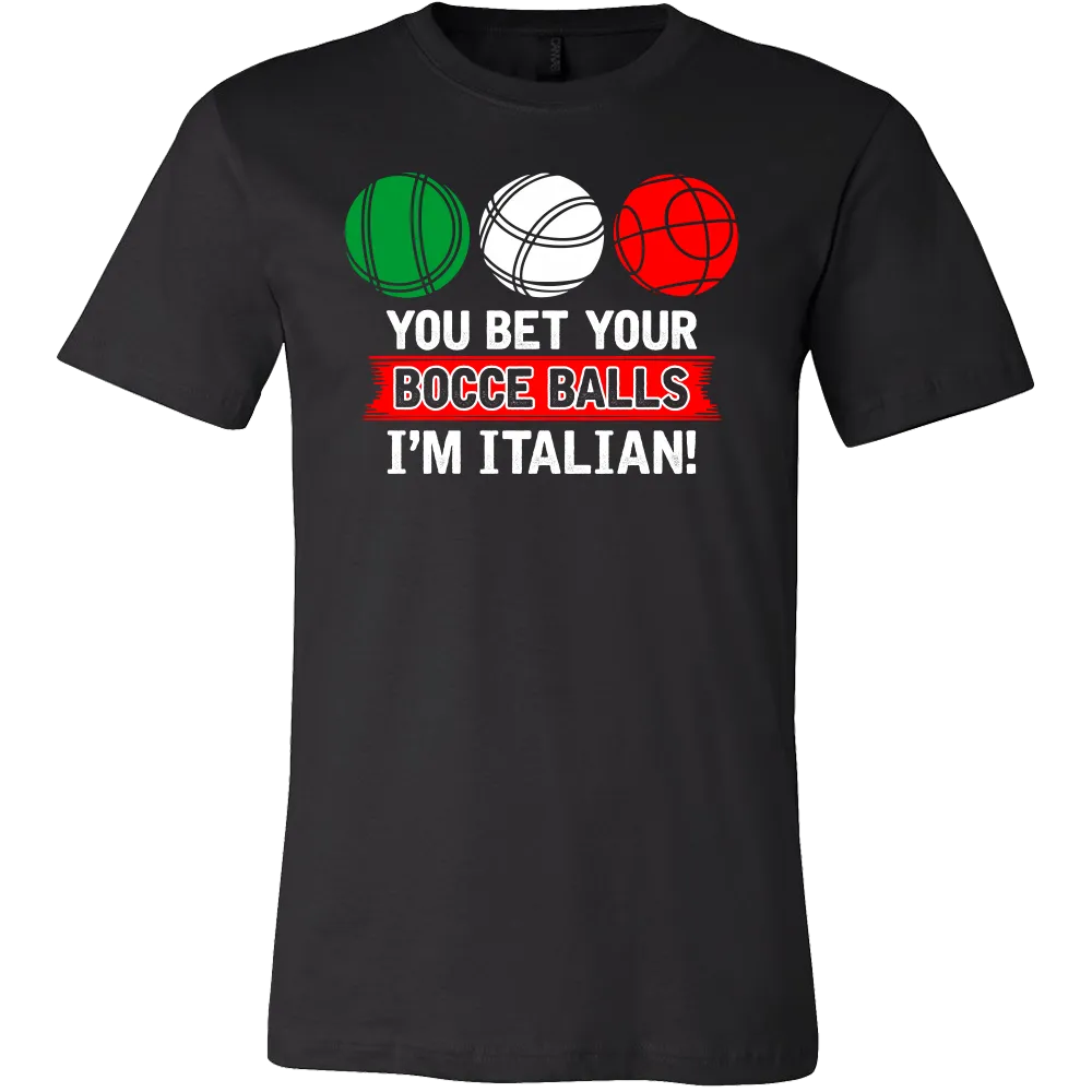 Italian Bocce Balls Shirt