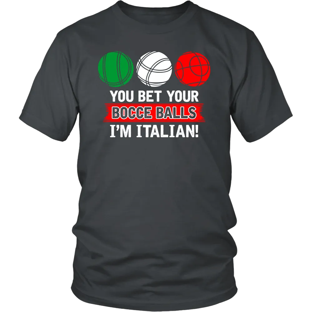 Italian Bocce Balls Shirt