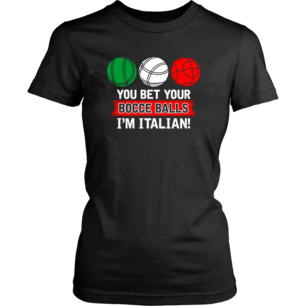 Italian Bocce Balls Shirt