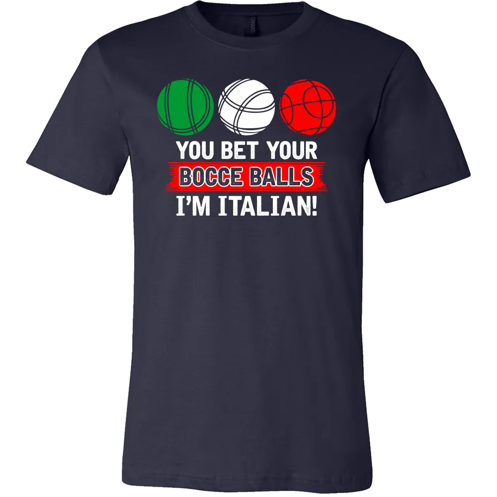 Italian Bocce Balls Shirt