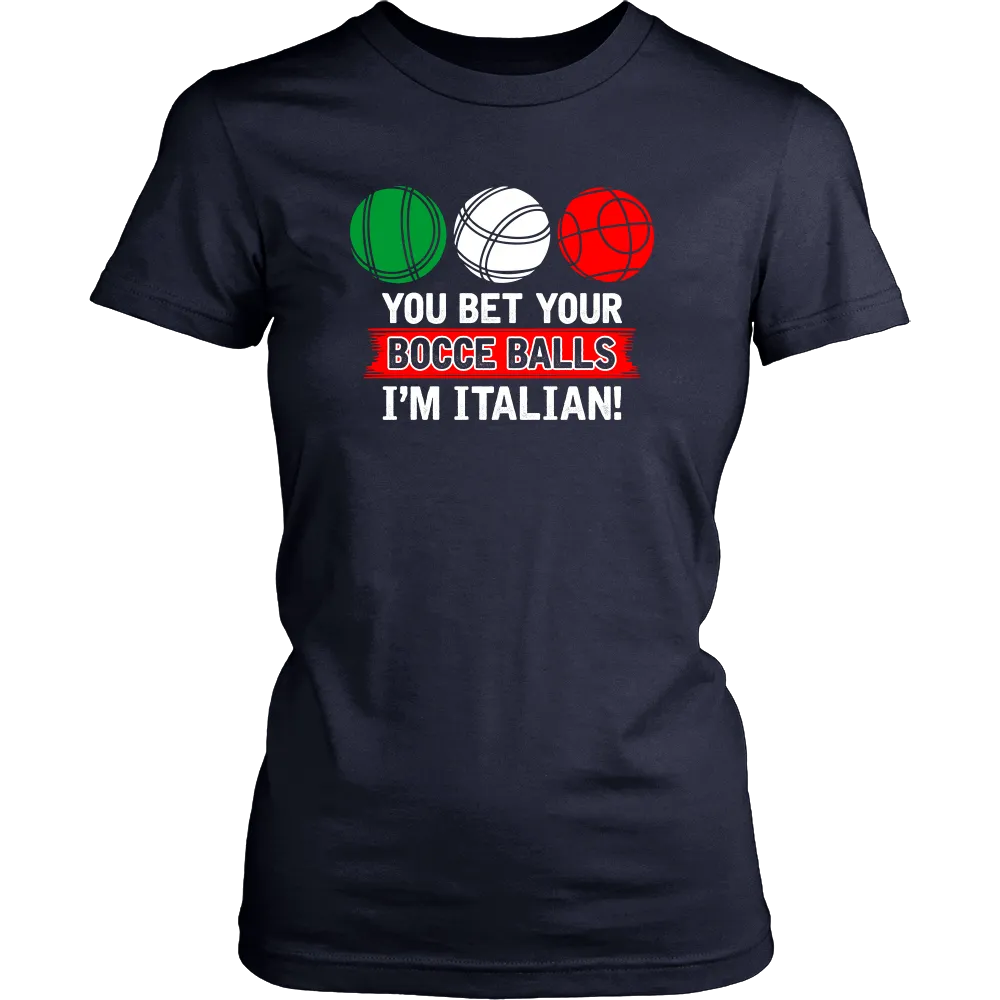 Italian Bocce Balls Shirt