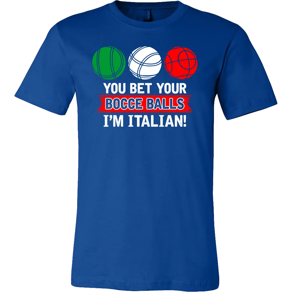Italian Bocce Balls Shirt