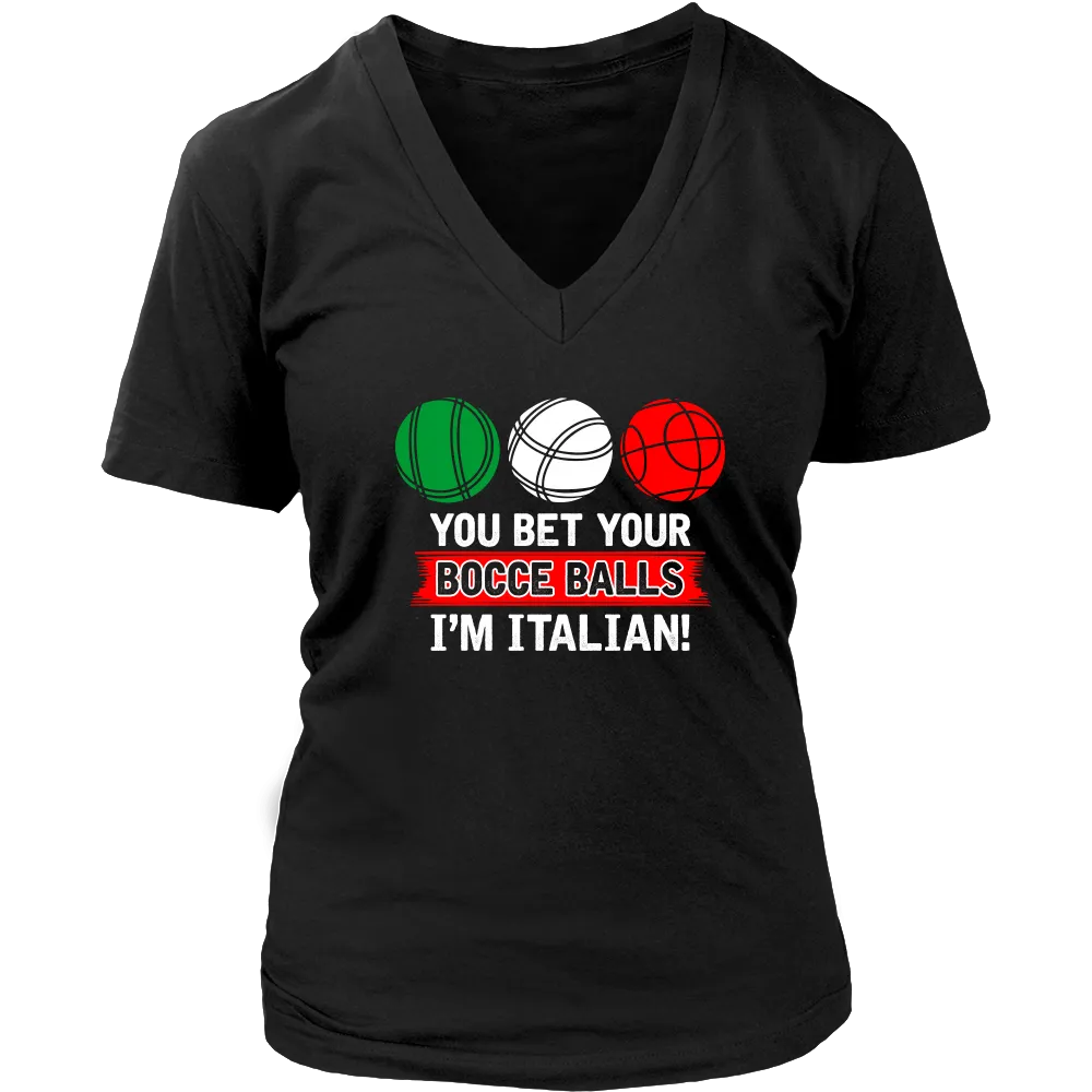 Italian Bocce Balls Shirt