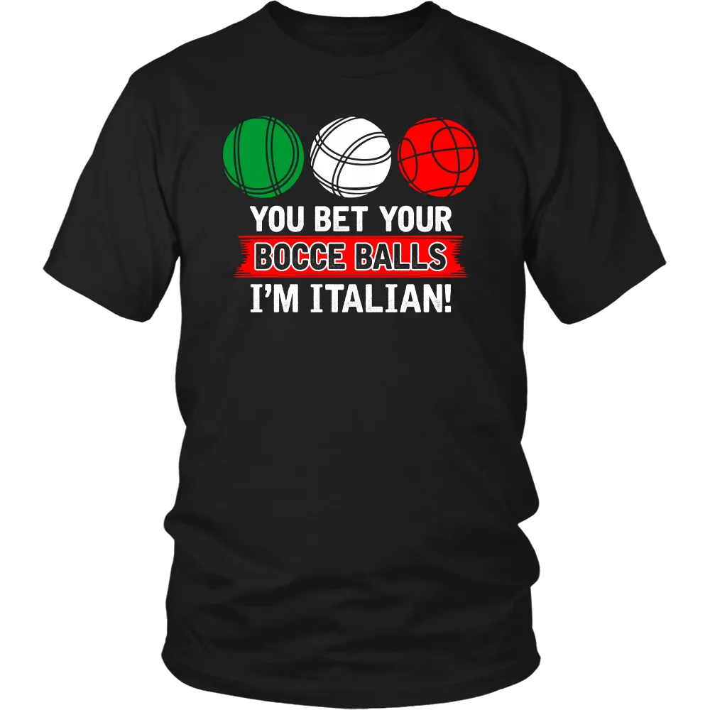 Italian Bocce Balls Shirt