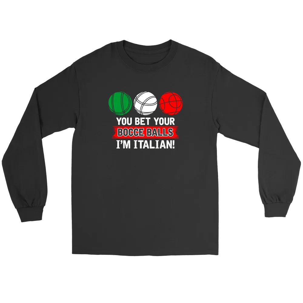 Italian Bocce Balls Shirt