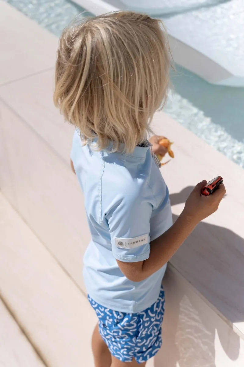 Kids UV T-Shirt - Short sleeve  - Fresh Blue