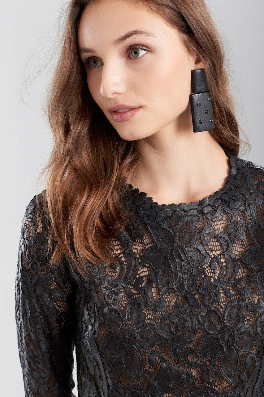 Lacquer Lace Top