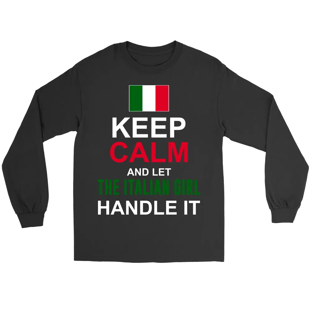 Let The Italian Girl Handle It Shirt