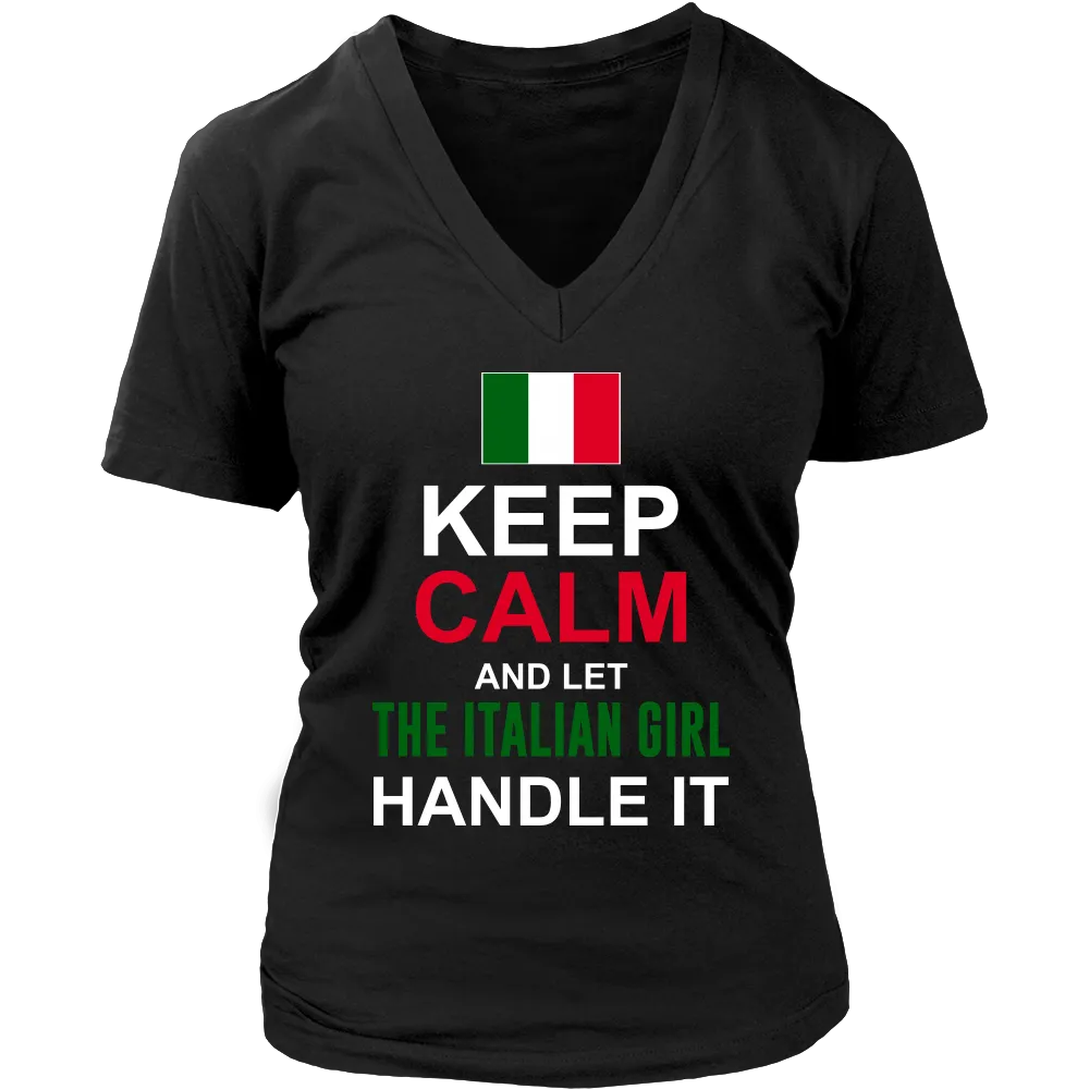 Let The Italian Girl Handle It Shirt