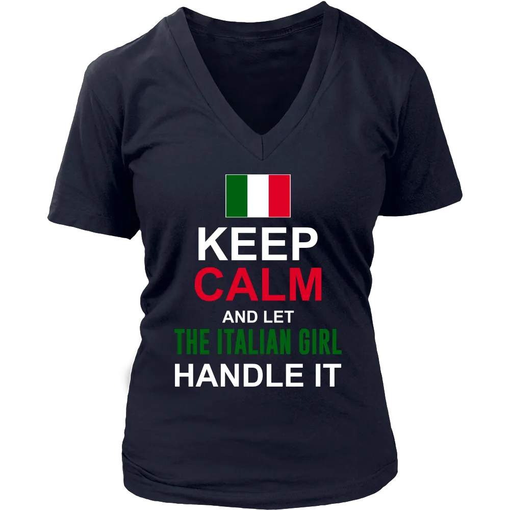 Let The Italian Girl Handle It Shirt