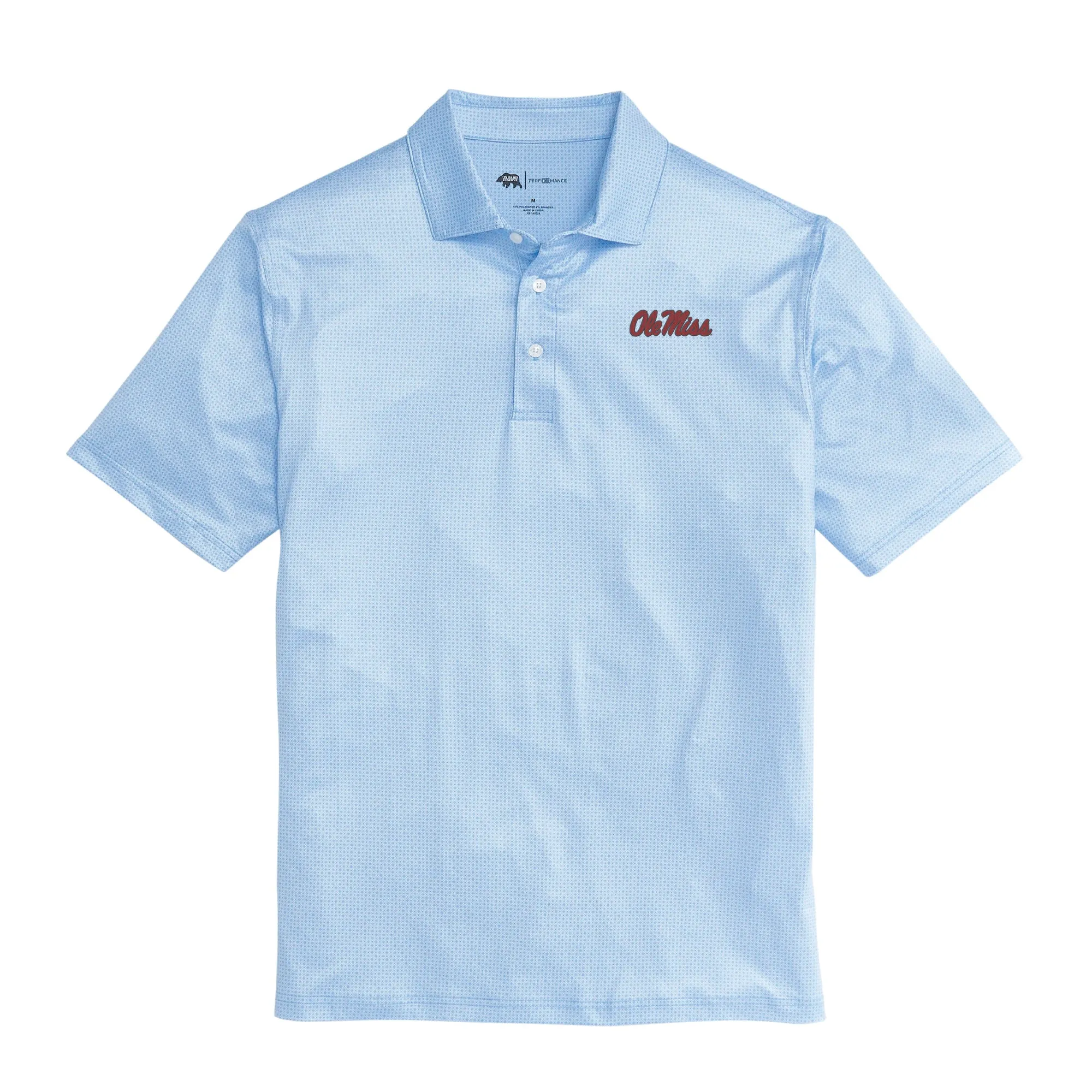 Ole Miss Range Printed Performance Polo