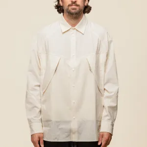 Oqliq - Cicada Wings Shirt - Ivory