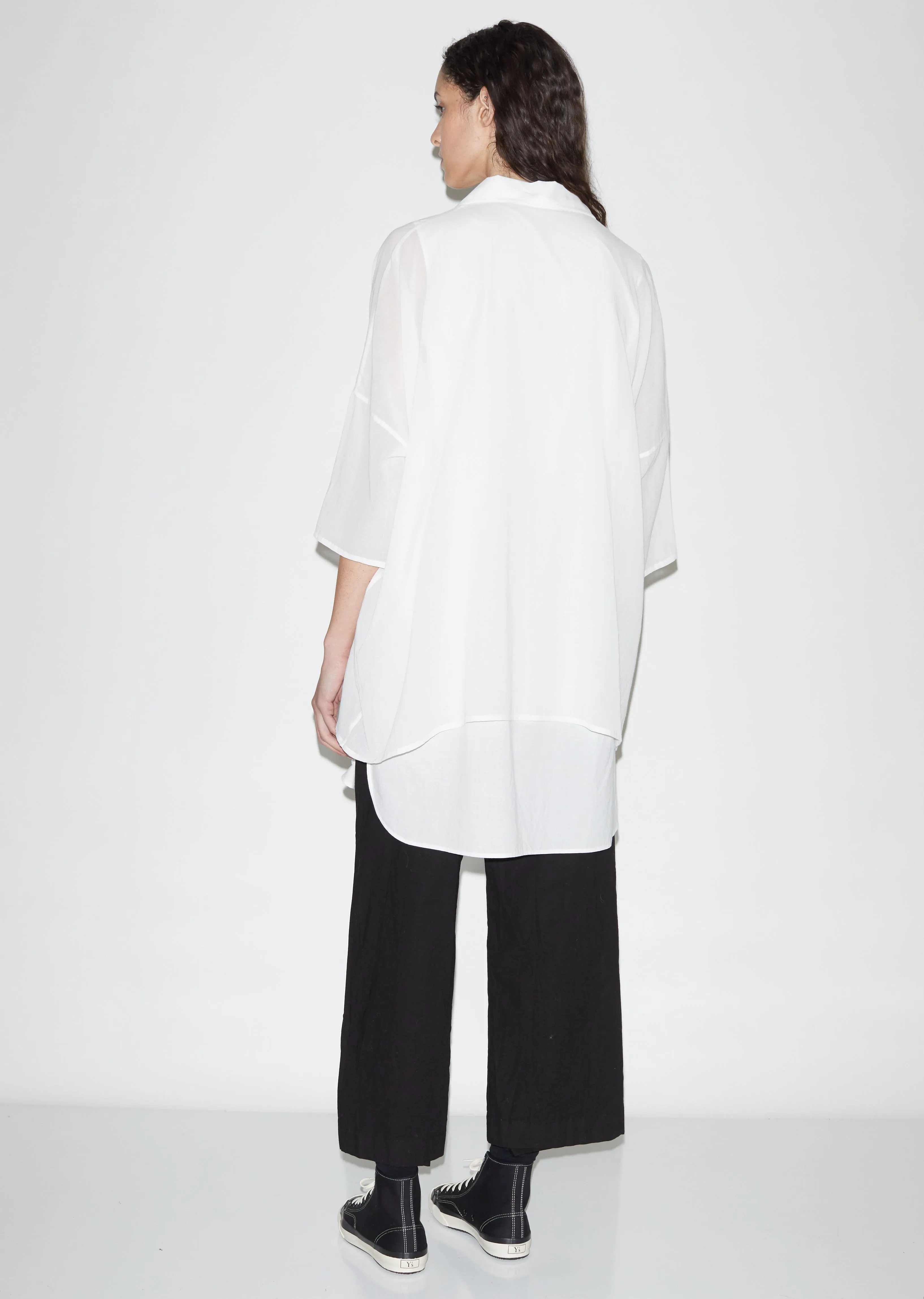 Oversized Cotton Layered Shirt