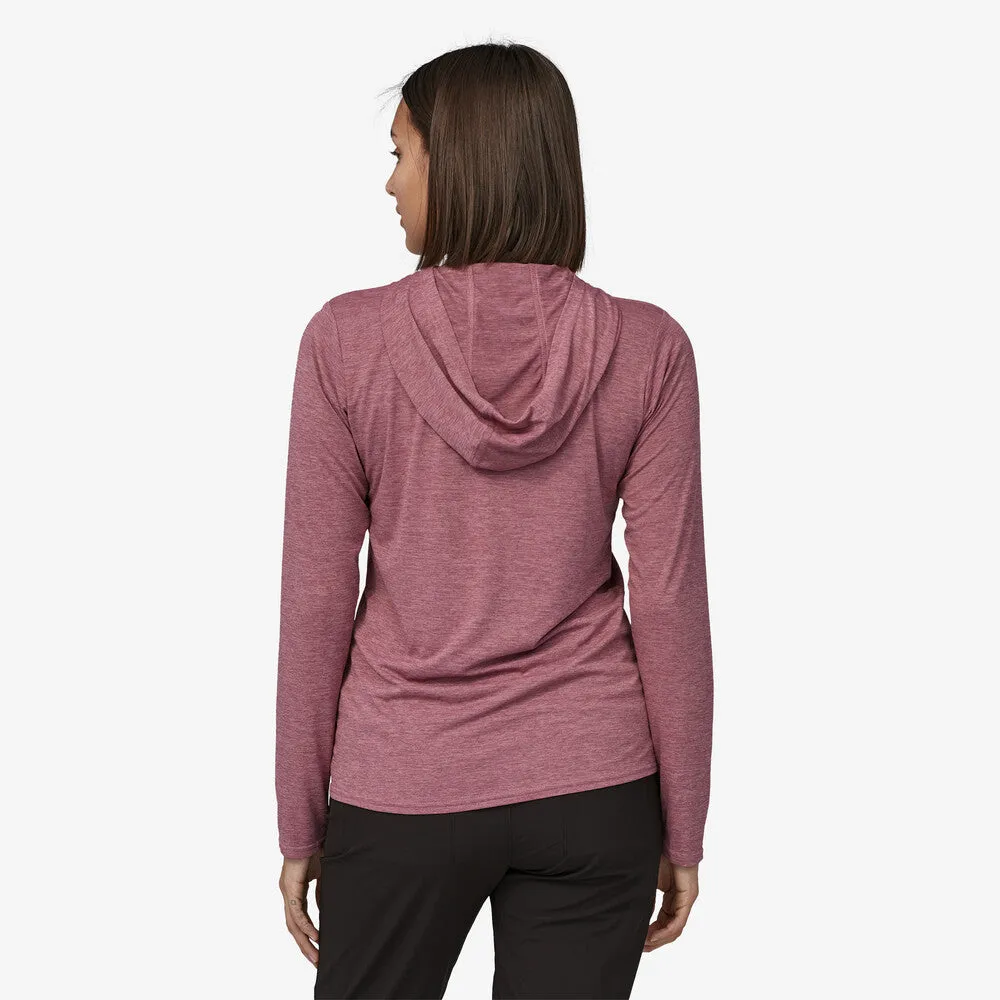 Patagonia Cap Cool Daily Hooded L/S Tee-Evening Mauve - Light Evening Mauve X-Dye