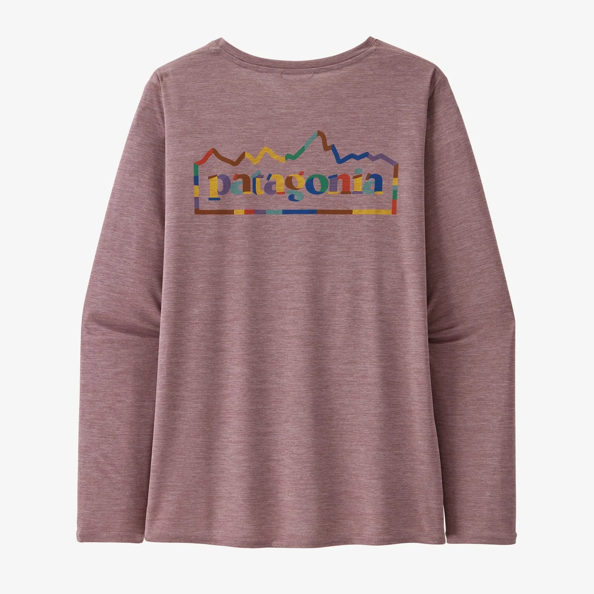 Patagonia Capilene Cool Daily Graphic L/S Shirt | Unity Fitz: Stormy Mauve X-Dye | Womens