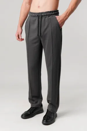 Pintex Jogger Pants - Dark Grey