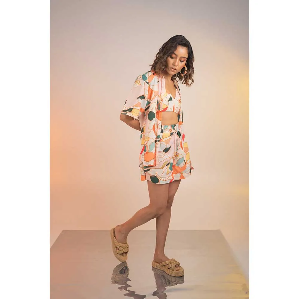 Poppi Printed Oversized Juno Shirt