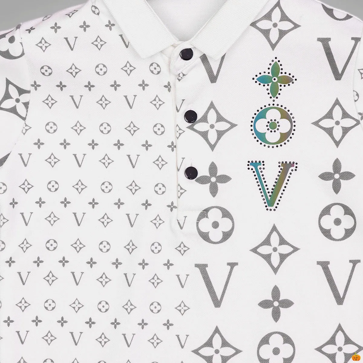 Printed Casual Polo T-shirts for Boys