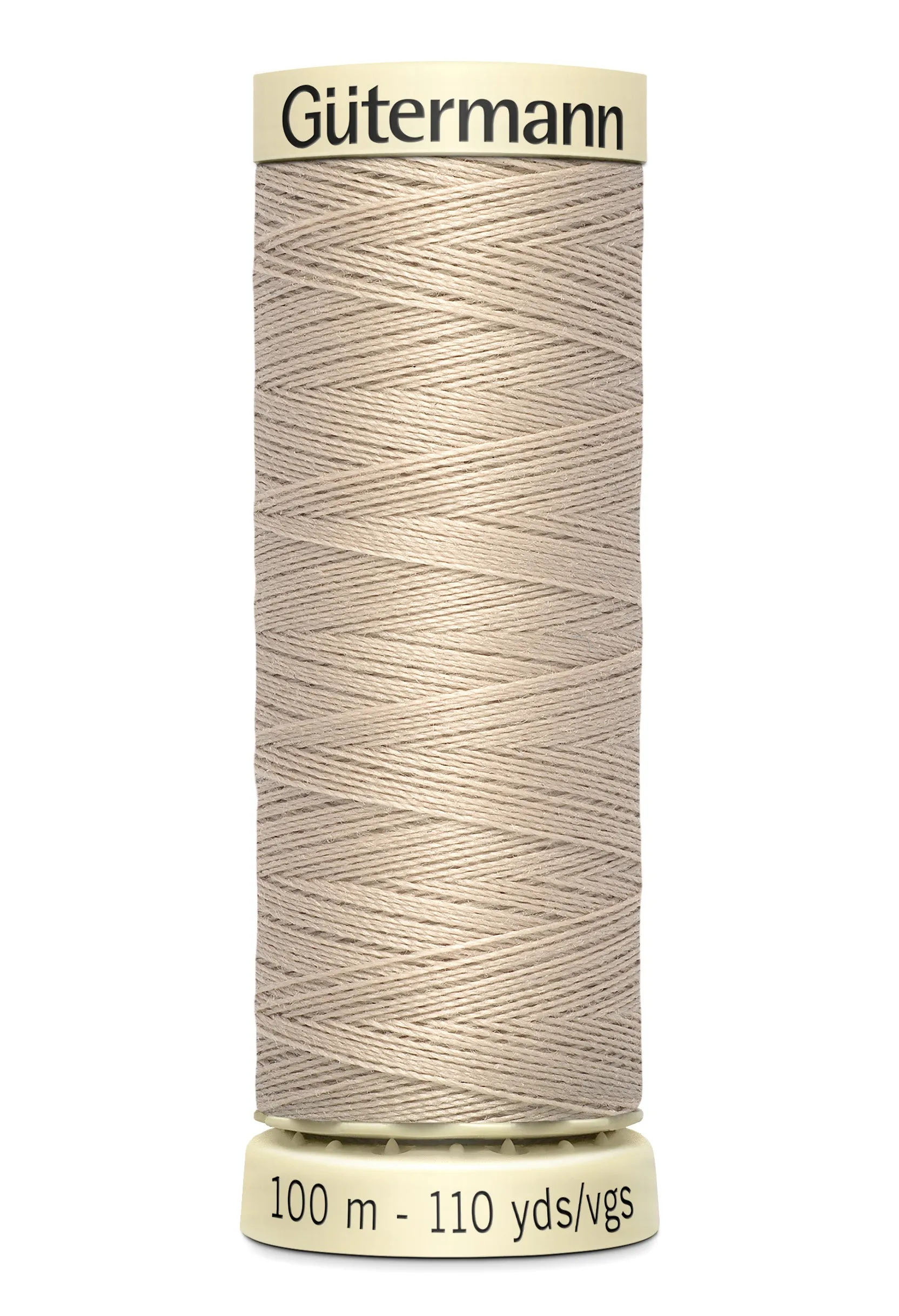 Remnant of Decorations Beige Stretch Cotton