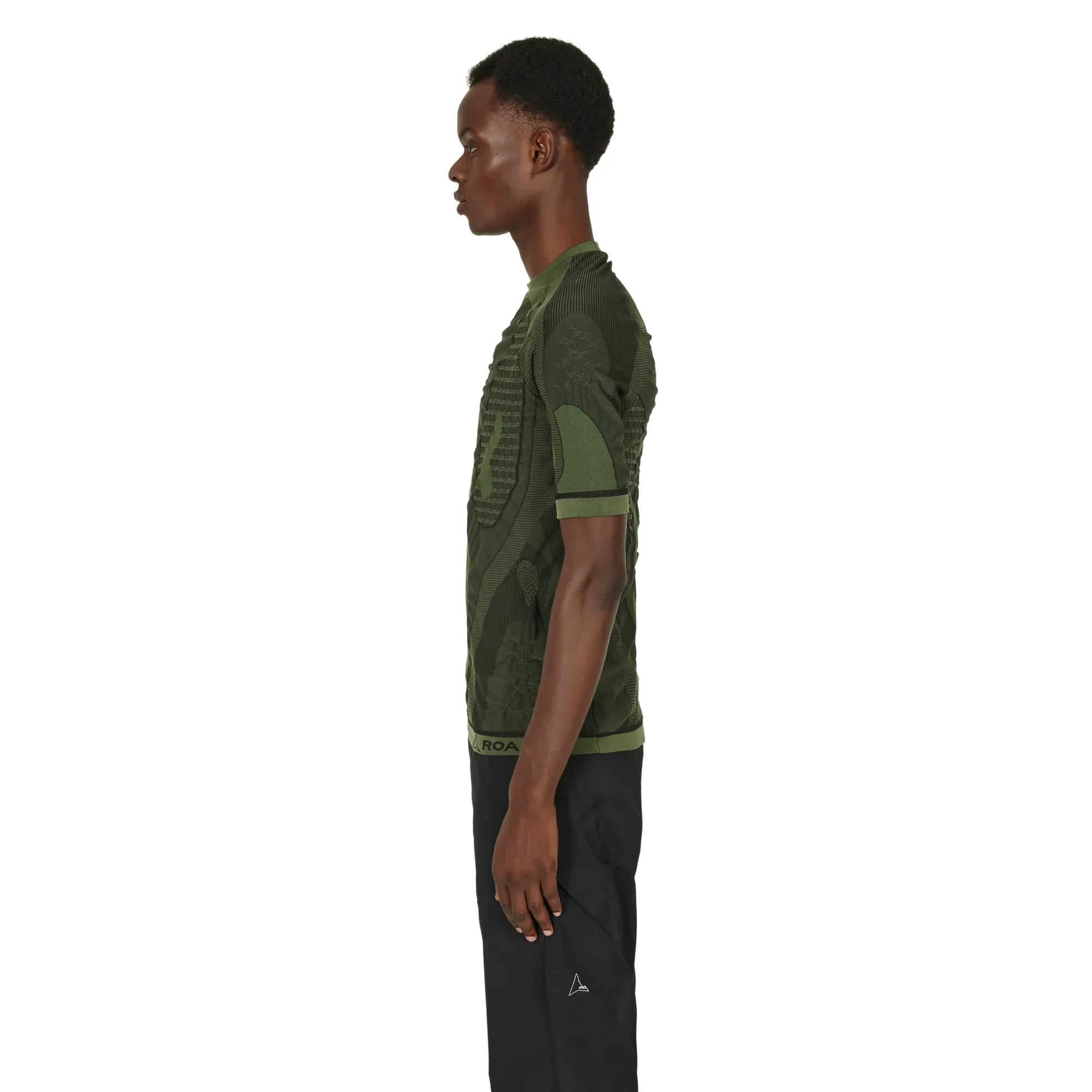 ROA Seamless T-Shirt Dark Green RBMW084FA61