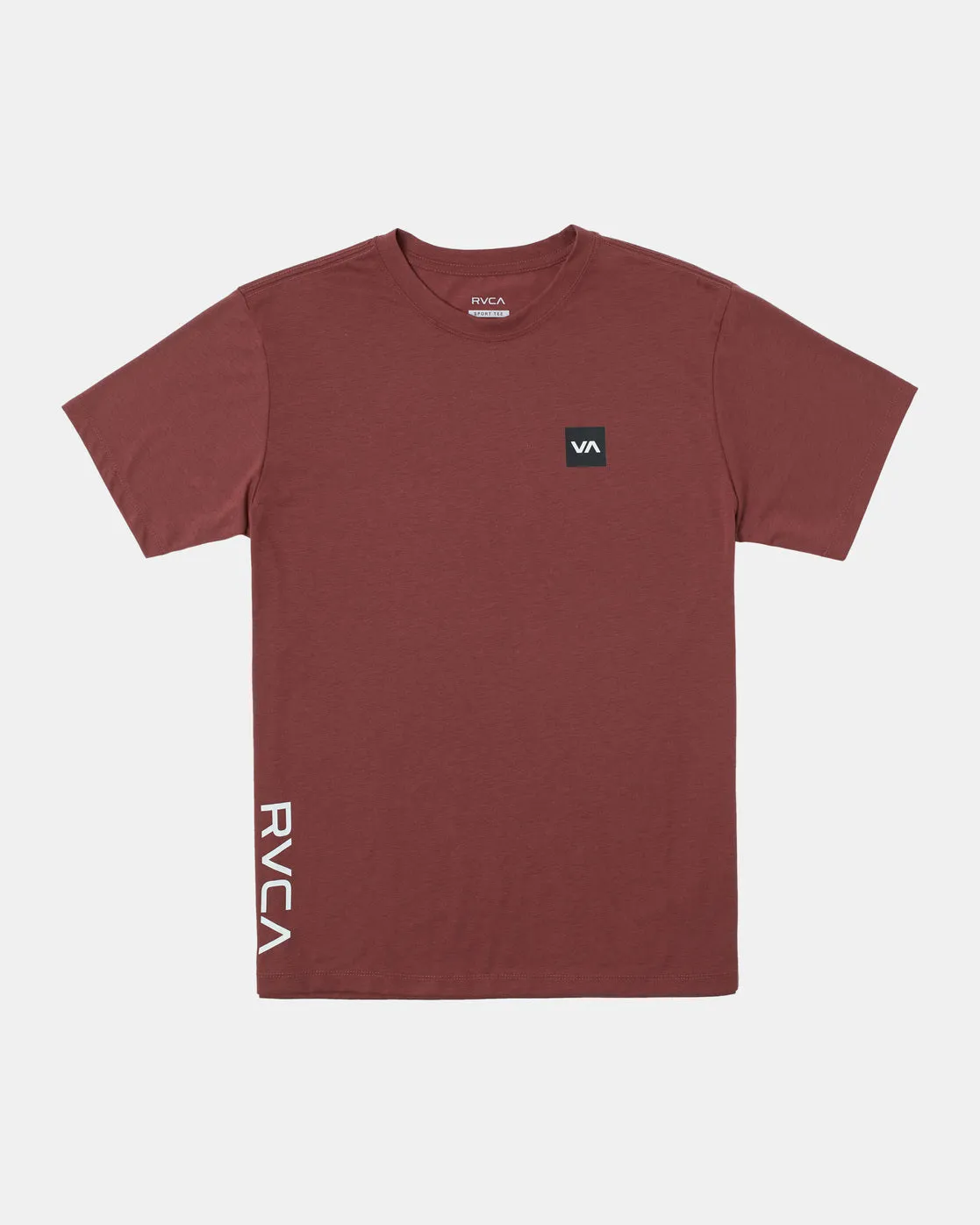 RVCA 2X Tee - Oxblood Red