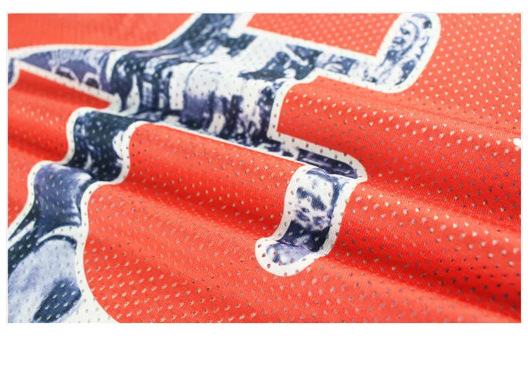 Summer DDigital Printed Trendy Men Jersey Round-Neck Tank Top