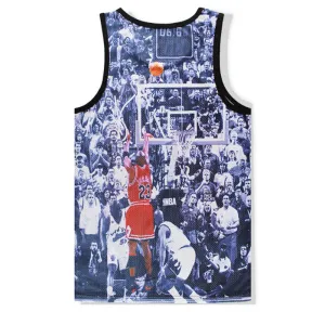 Summer DDigital Printed Trendy Men Jersey Round-Neck Tank Top