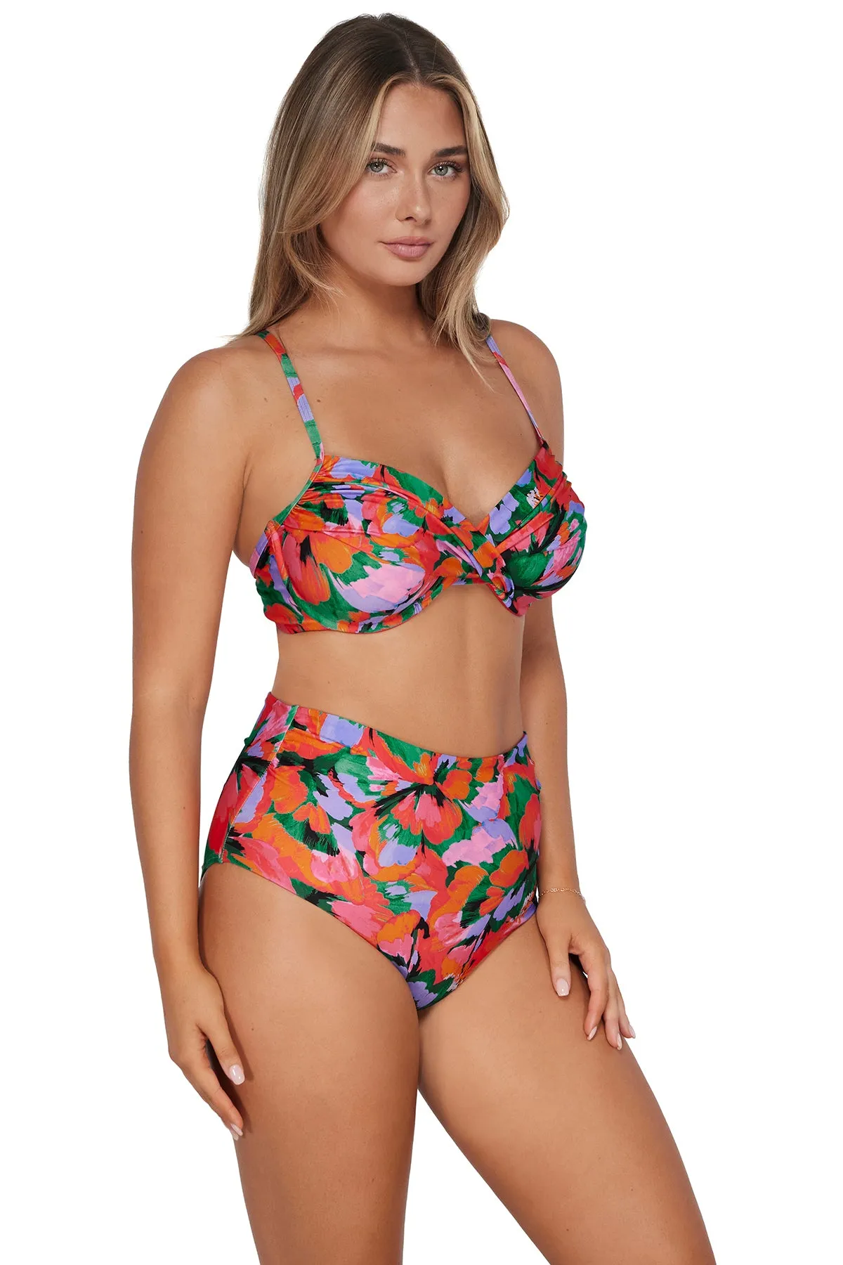 Sunsets Hummingbird Cove Capri High Waist Bottom