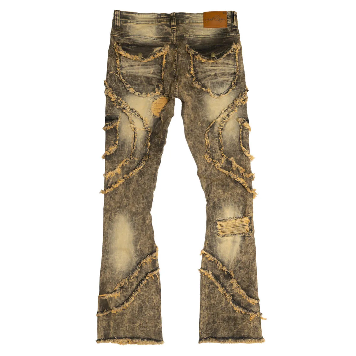 Tascotto Stacked Jeans - Olive